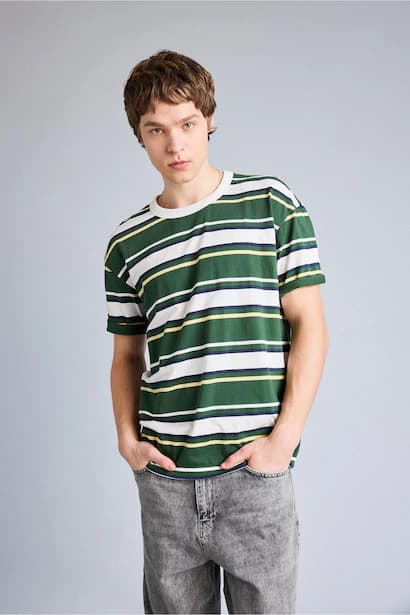 Cotton Boxy Fit Printed T-Shirt