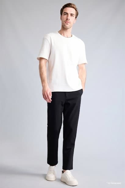 Tailored Fit Trousers