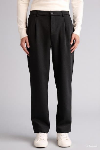 Baggy Fit Trousers (3)