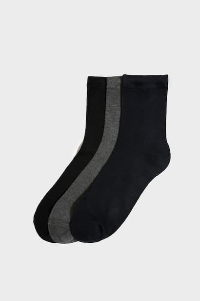 Man 3 piece Short Cotton Socks