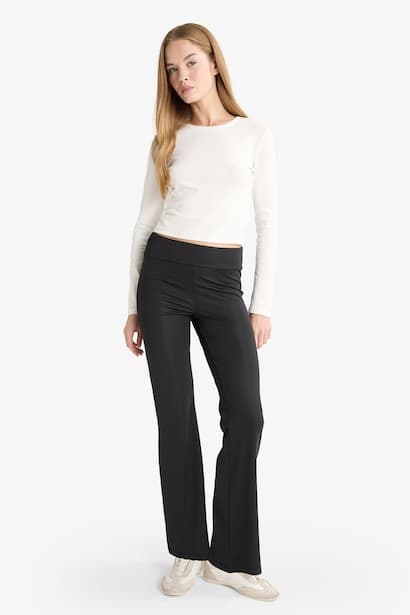 Flare Fit Trousers