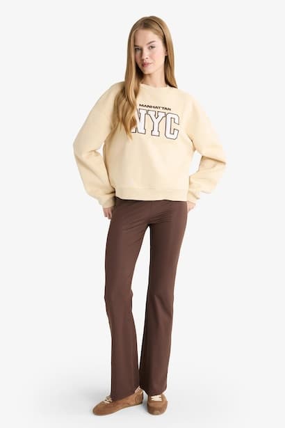 Flare Fit Trousers