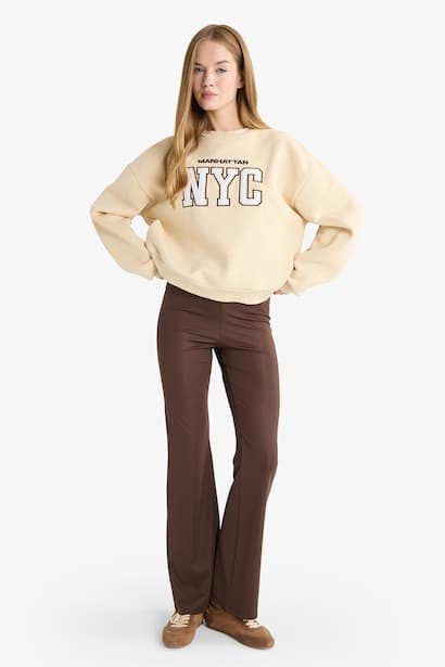 Flare Fit Trousers (3)