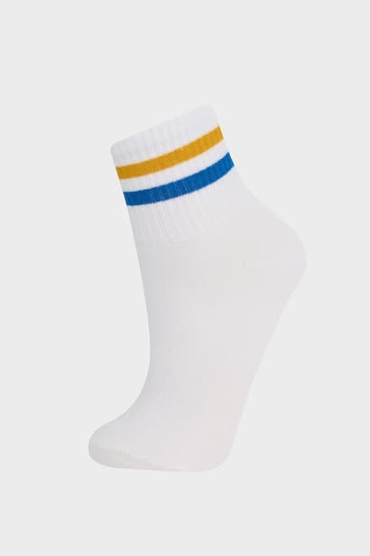 Girl 3 piece Cotton Short Sockss Socks (٣)
