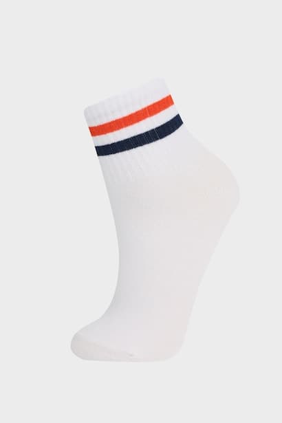 Girl 3 piece Cotton Short Sockss Socks (٤)