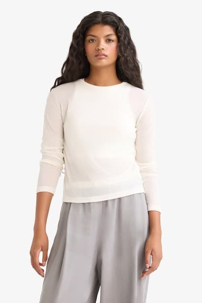 Slim Fit Crew Neck Long Sleeve T-Shirt (3)