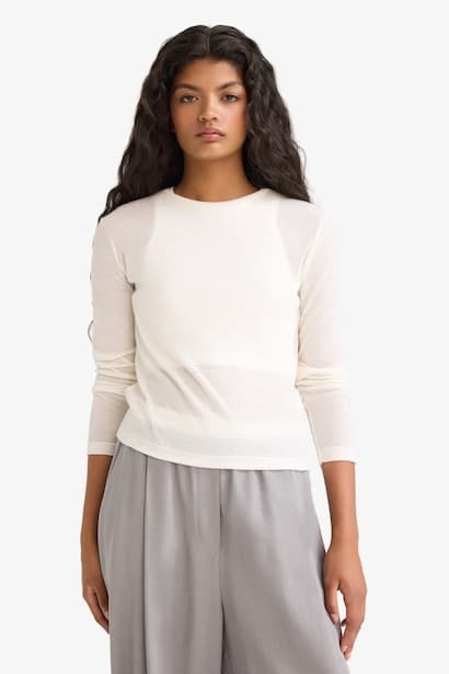 Slim Fit Crew Neck Long Sleeve T-Shirt (4)
