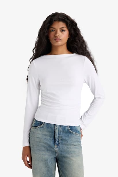 Slim Fit Long Sleeve T-Shirt (٣)