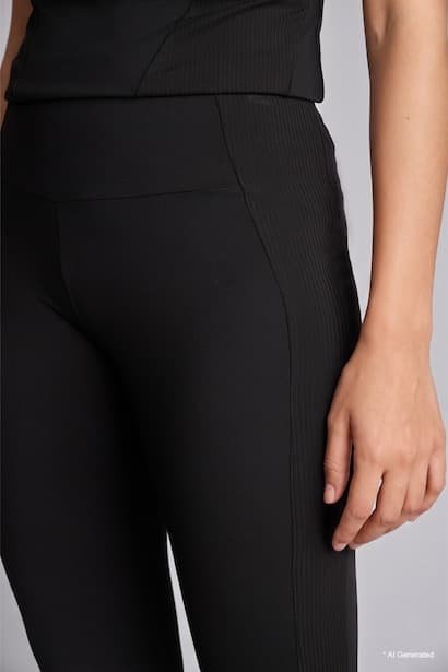 Flare Fit Standard Length Sports Sweatpants Trousers (٤)