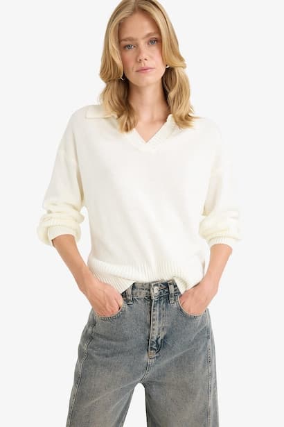 Oversize Fit Knitwear Pullover