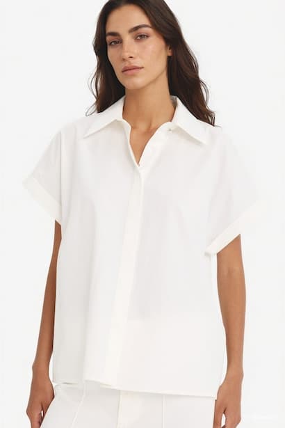 Regular Fit Poplin Long Sleeve Shirt