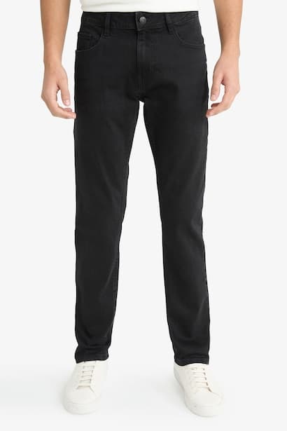 Carlo Skinny Fit Regular Waist Jeans Denims (٤)