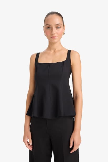 Slim Fit Blouse (٣)