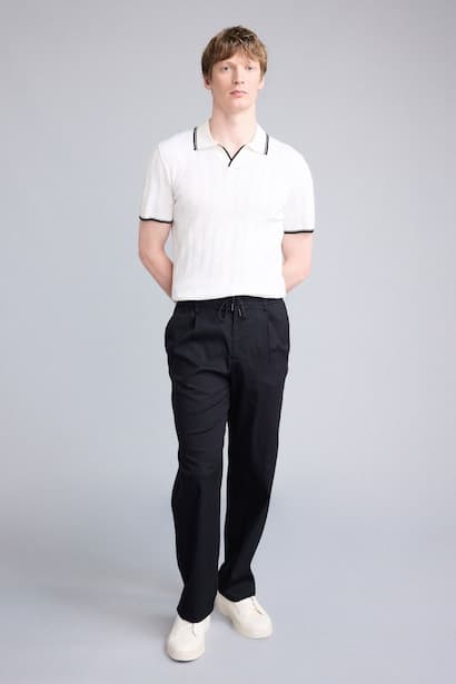 Straight Fit Trousers (3)