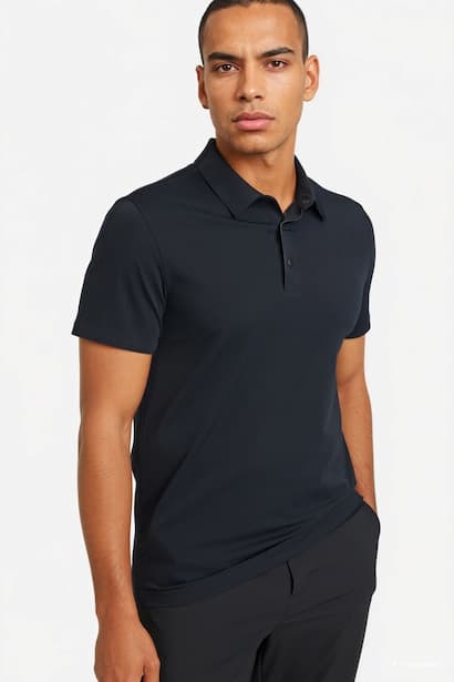 Slim Fit Short Sleeve Polo T-Shirt