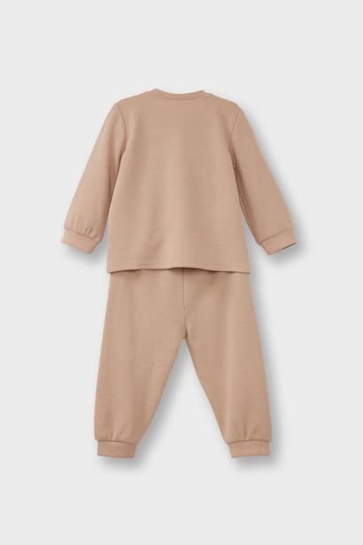 2 piece Regular Fit Knitted Pyjamas Homewear (٤)