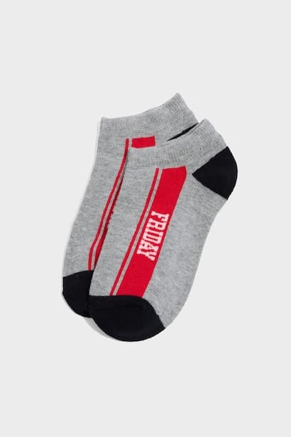 Boy Printed 7 piece Short Socks (٣)