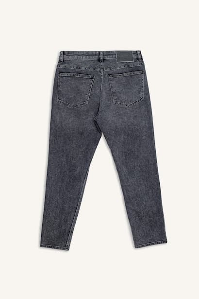 Slim Tapered Fit Trousers Denims (٣)