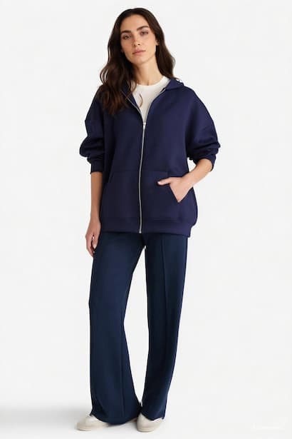Normal Waist Relax Fit Trousers