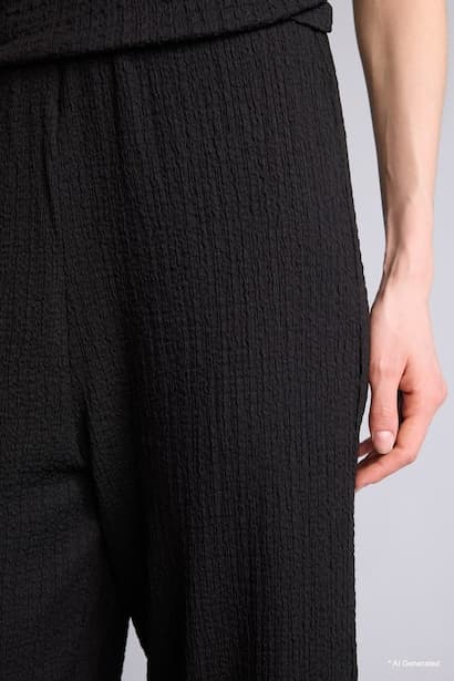 Straight Fit Trousers Modest (٤)