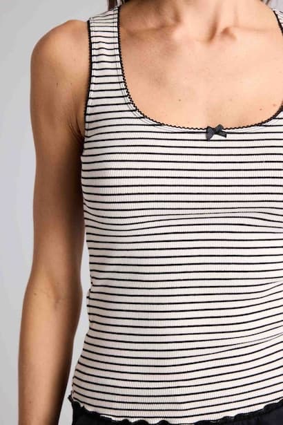 Regular Fit Ribana Tank Top Tank Top & Crop Top (٤)