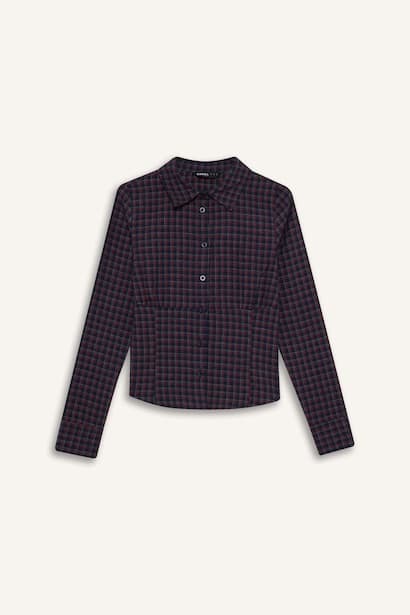 Slim Fit Long Sleeve Shirt (٣)
