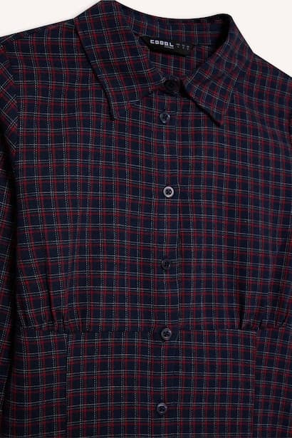 Slim Fit Long Sleeve Shirt (٤)