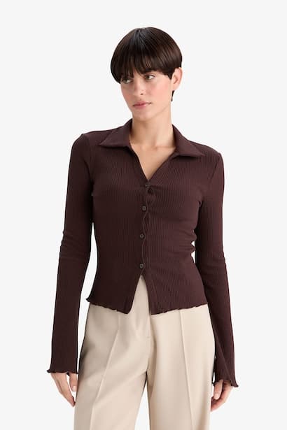 Slim Fit Camisole Cardigan (٤)