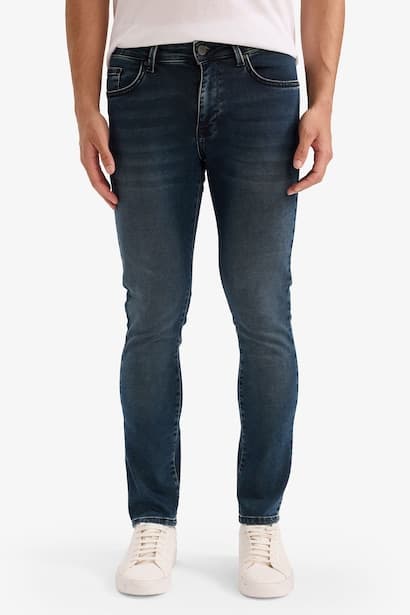 Pedro Slim Fit Regular Waist Skinny Leg Jeans (3)