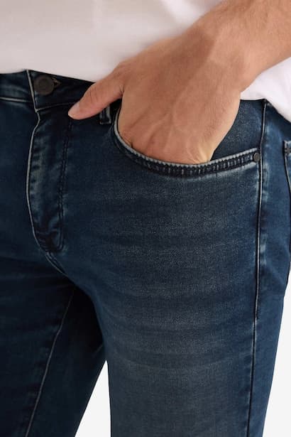 Pedro Slim Fit Regular Waist Skinny Leg Jeans (4)