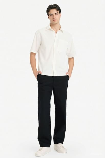 100% Cotton Relax Fit Trousers
