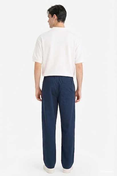 100% Cotton Relax Fit Trousers (٤)