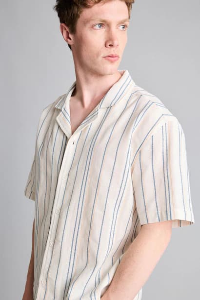 Boxy Fit Short Sleeve Shirt