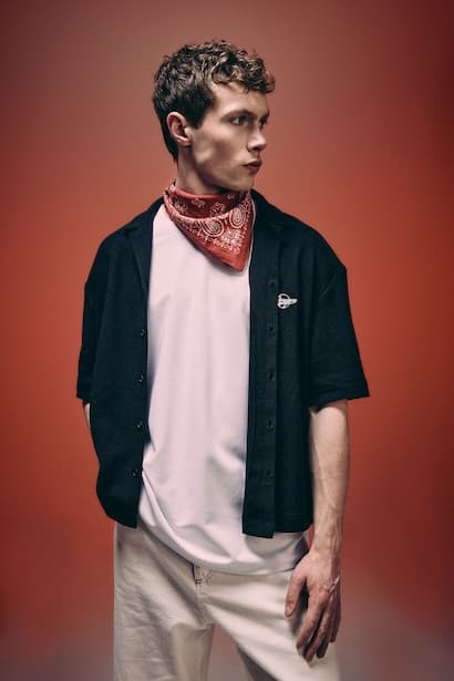 Boxy Fit Short Sleeve Shirt (3)