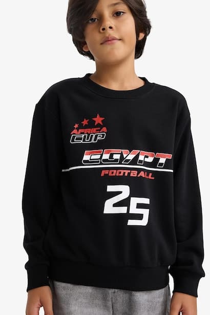 Boy Crew Neck Printed Sweatshirt (3)