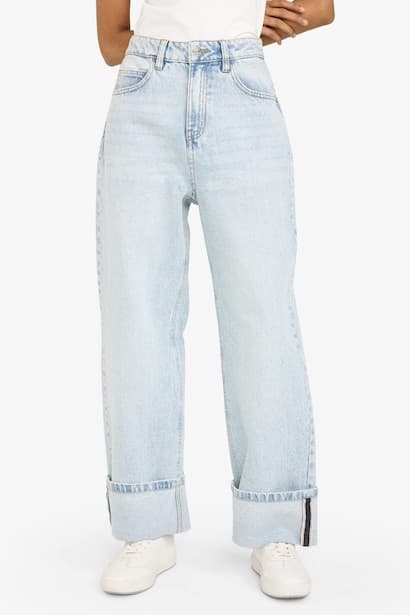 Relax Fit Regular Hem Jeans (3)