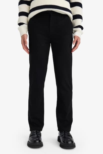 Regular Fit Straight Leg Trousers (3)