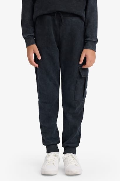 Boy Printed Sweatshirt Sweatpants 2 Piece Set (4)