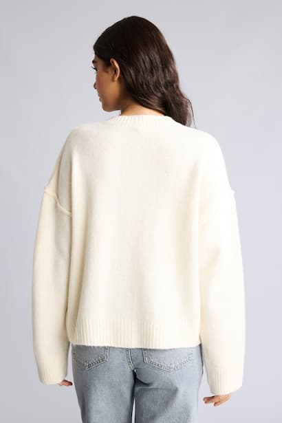 Regular Fit Button-Up Crew Neck Cardigan (4)