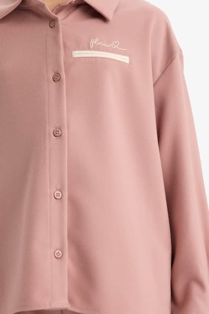 Girl Regular Fit Long Sleeve Shirt (٣)