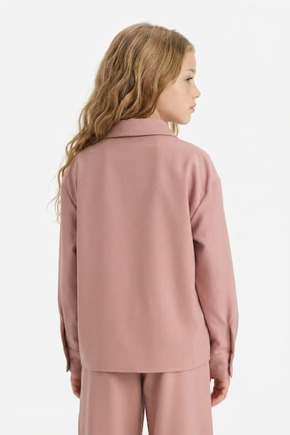 Girl Regular Fit Long Sleeve Shirt (٤)