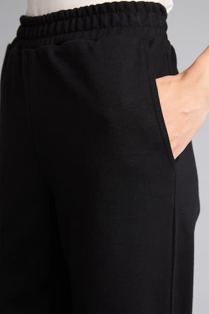 Straight Fit Basic Trousers (4)