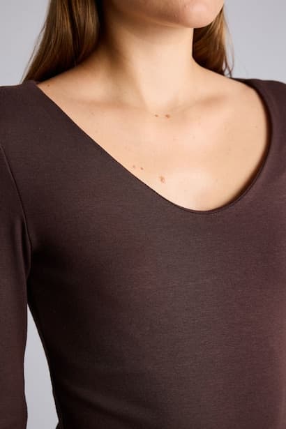 Slim Fit Modal Long Sleeve T-Shirt (3)