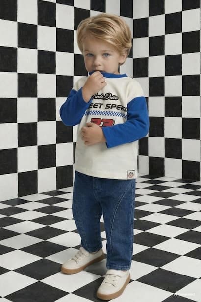 Baby Boy Regular Fit Jeans (٣)
