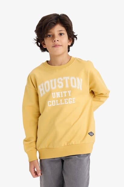 Boy Oversize Printed Sweatshirt (3)