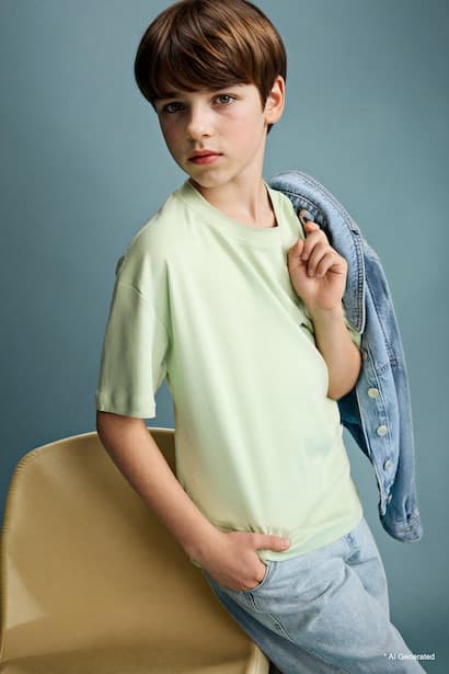 Boy Oversize Fit Short Sleeve T-Shirt