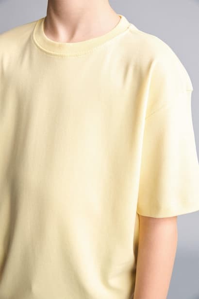 Boy Oversize Fit Short Sleeve T-Shirt (٤)