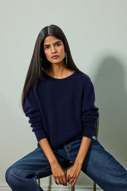 Regular Fit Crew Neck Knitwear Pullover