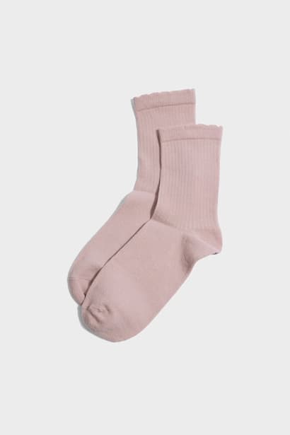 Woman 5 Piece Cotton Long Socks (3)
