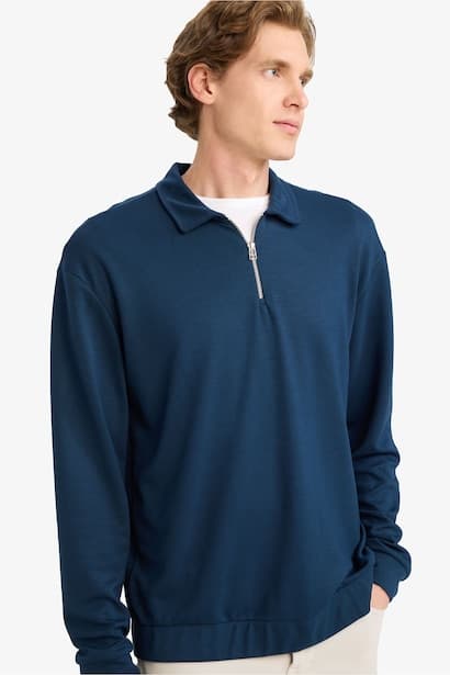 Regular Fit Long Sleeve Sweatshirt